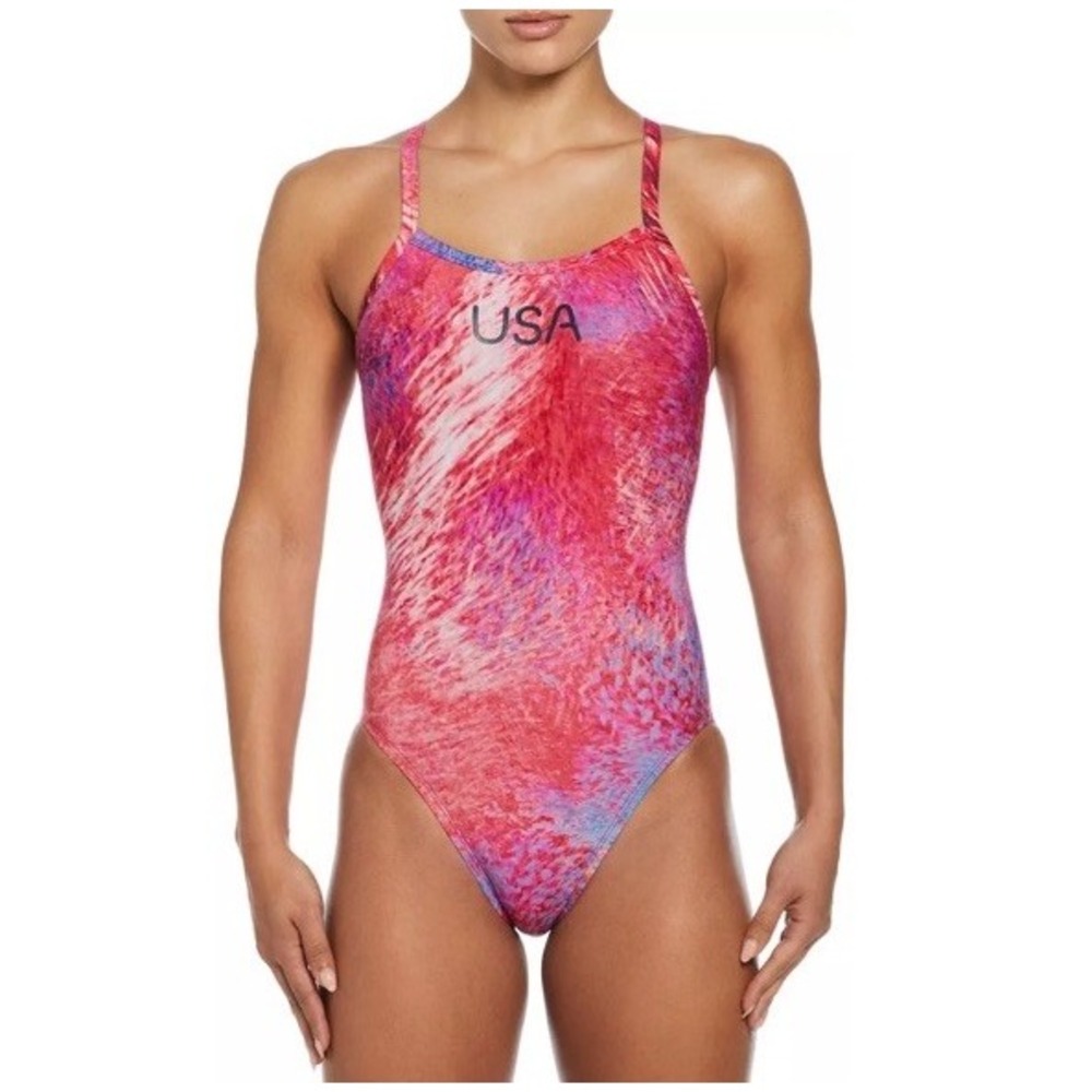 Nike Women's Racerback One Piece Swimsuit NWT size 36 (L)